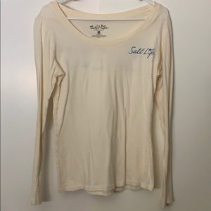 Yellow long sleeves shirt